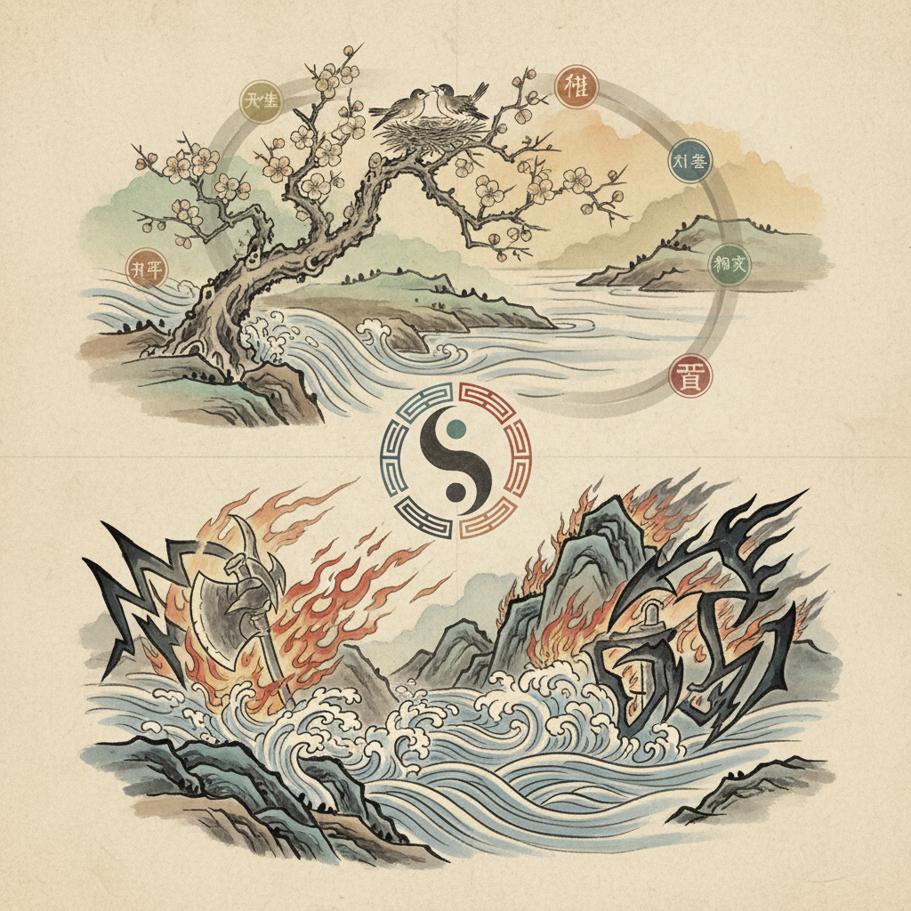 2026년 병오년(丙午年), 격정의 불꽃 속에서 찾는 인연의 조화와 궁합(宮合)