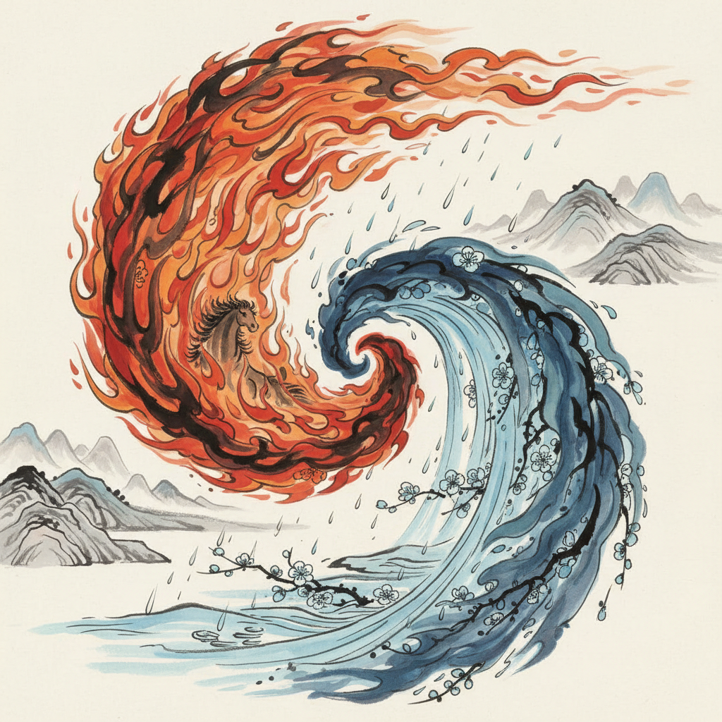 얼어붙은 내 운의 흐름을 녹이는 법: 우수(雨水) 절기에 살펴보는 사주 변화