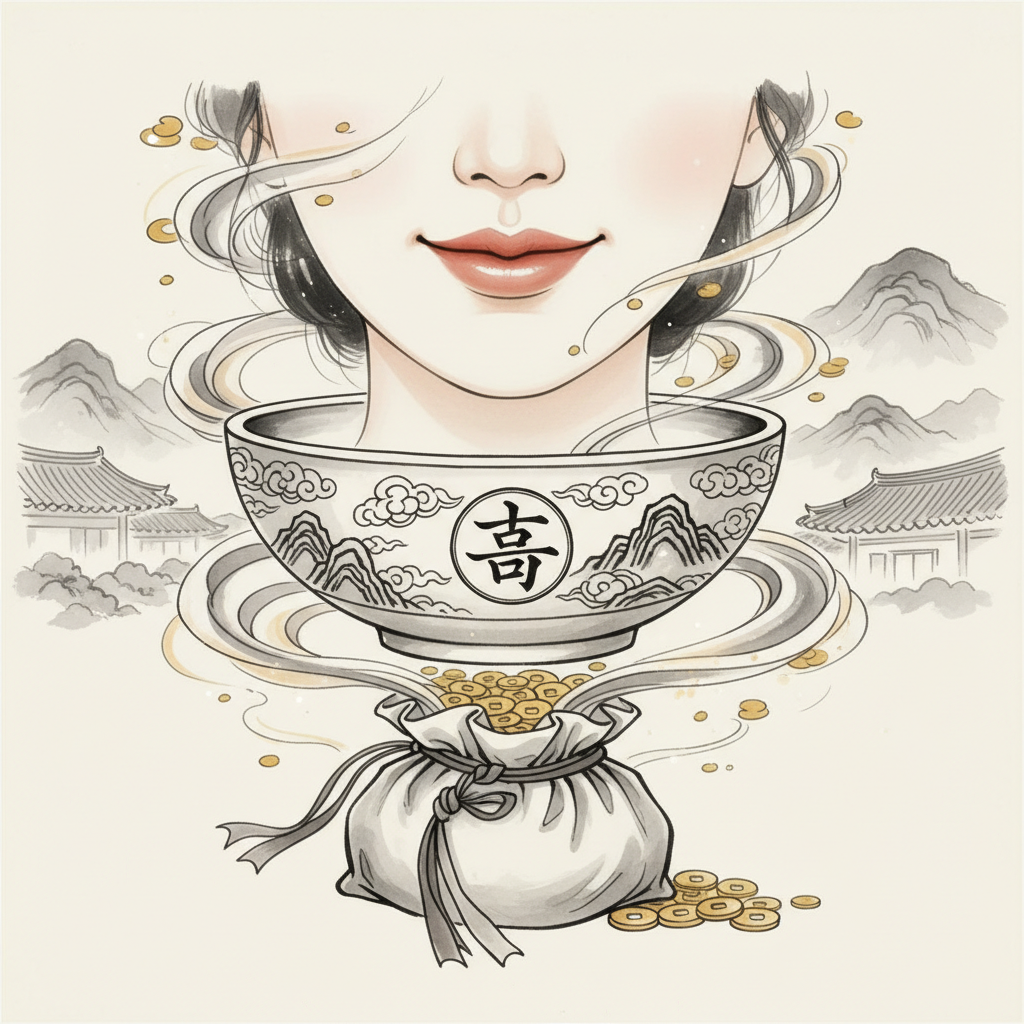 복(福)을 담는 그릇, 당신의 입매에 숨겨진 부자의 비밀