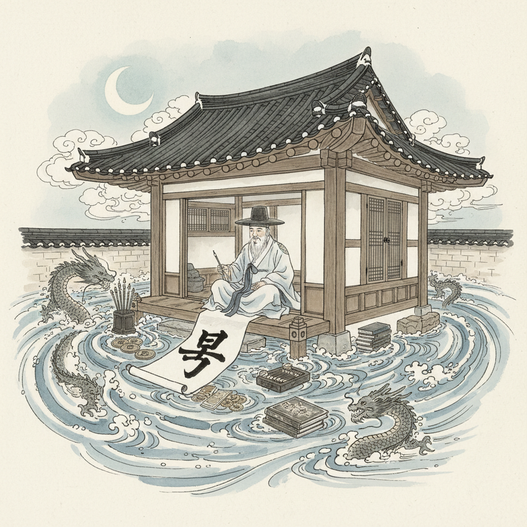 우수(雨水) 지나 얼음 녹는 2월 말, 자꾸