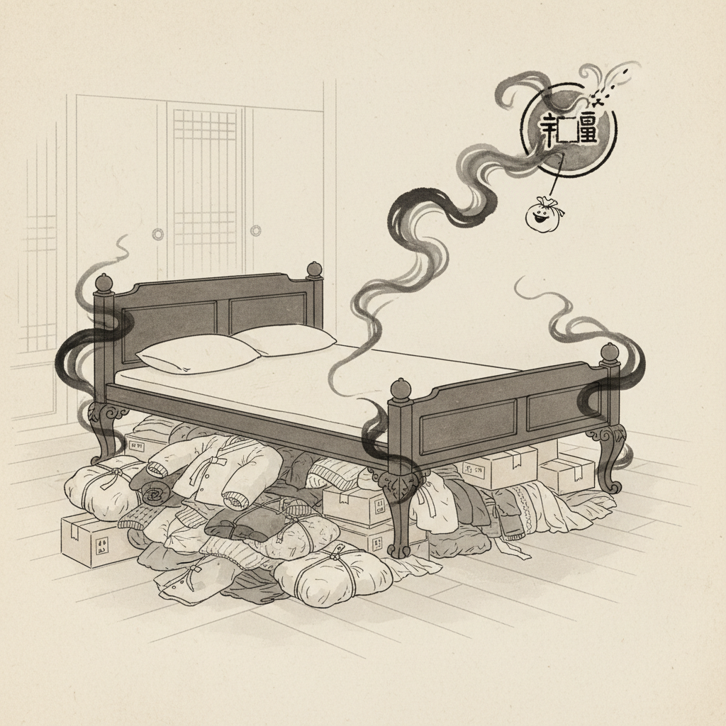 자고 일어났는데 왜 더 피곤할까? 당신의 침실이 재물운을 막고 있는 5가지 신호