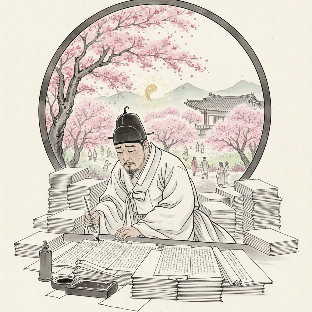 남들은 꽃구경 가는데 나만 일복 터졌다? 사주로 보는 '봄에 대박 터지는 사람'의 특징