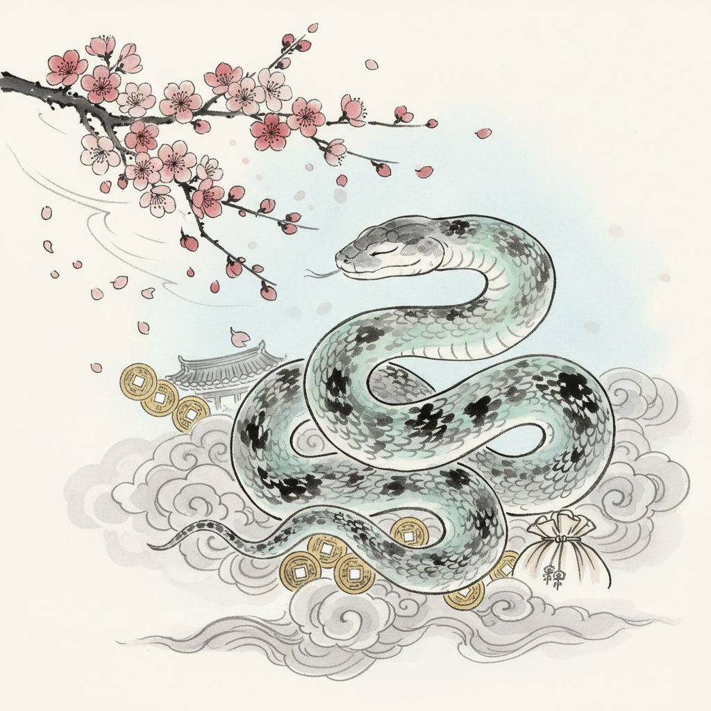 봄바람 불 때 꿈속에 뱀이 나타났나요? 징그럽다고 소름 돋기 전에 꼭 확인해야 할 재물운 신호