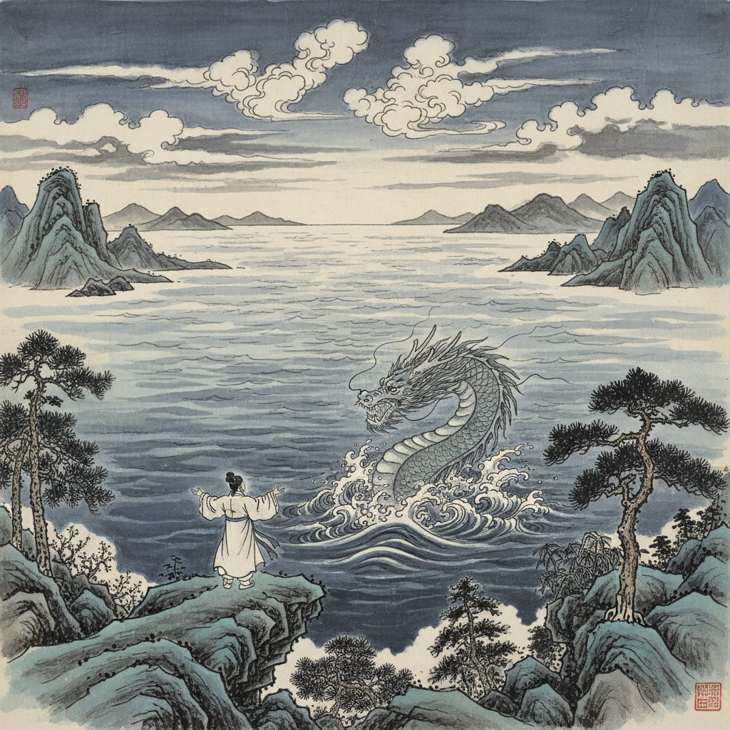 어젯밤 맑은 물 꿈을 꾸셨나요? 4월의 