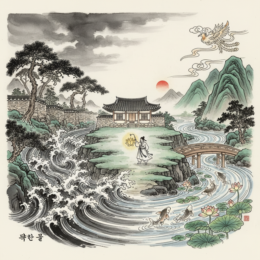 어젯밤 맑은 물 꿈을 꾸셨나요? 4월의 