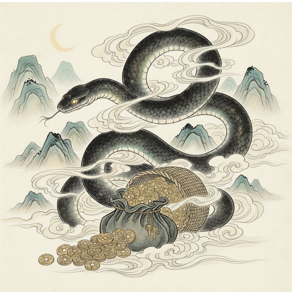 어젯밤 꿈에 뱀이 나왔나요? 무서워하지 마세요, 당신의 통장이 꽉 찰 징조일 수 있으니까요