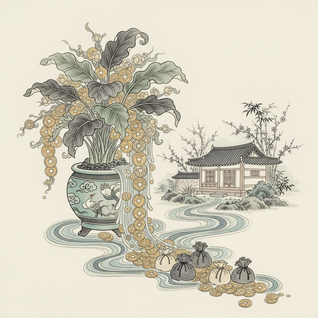 봄맞이 인테리어로 화분 하나 들였을 뿐인데? 집안에 두면 돈복을 넝쿨째 굴러오게 하는 '식물 풍수'의 모든 것